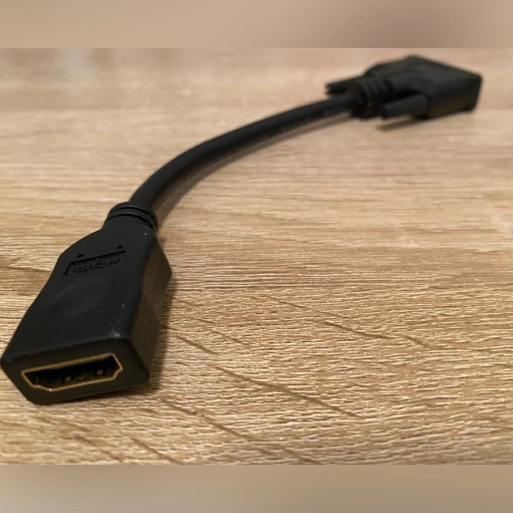 8in HDMI to DVI-D Video Cable Adapter - HDMI Female to DVI Male